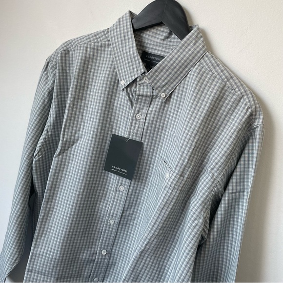 Vanderbilt Checkered Button Down Shirt - Picture 1 of 6